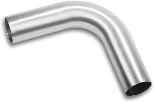 Miniatura 39 de Codo de 180 Grados 1.5 Pulgadas 38mm OD Tubo de Aleación de Aluminio para Intercooler, Tubería de Admisión de Aire, Radio 1.5D, Acabado Cepillado