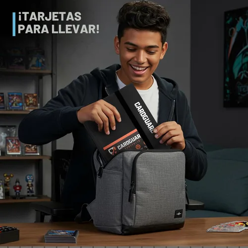 Miniatura 7 de CardGuard Carpeta de tarjetas coleccionables Pro-Folio – Carpeta de 9 bolsillos – Álbum de carga lateral, almacenamiento duradero y sin ácidos
