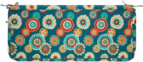 Miniatura 14 de Magpie Fabrics - Funda para cojín de banco de patio 48x18x3 pulgadas, ¡SIN inserto! Funda de repuesto para sofá biplaza al aire libre resistente al