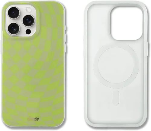 Miniatura 174 de Sonix x Sanrio - Funda para iPhone 15 Pro, compatible con MagSafe, probada en caídas de 10 pies, adivinador Kuromi