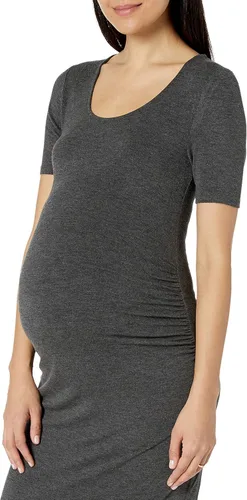 Miniatura 3 de Tienda Essentials Women's Maternity Short-Sleeve Dress