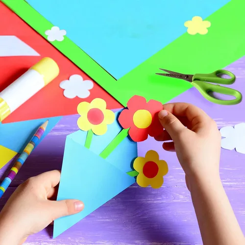 Miniatura 4 de Woots Tijeras Blunt para niños, multicolor, paquete de 2