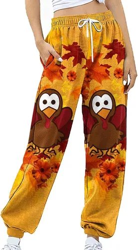 Miniatura 6 de Pantalones deportivos de algodón para mujer, con bolsillos, con cordón, pantalones de yoga para mujer a la moda