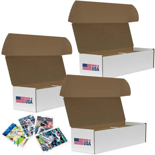 Caja de Almacenamiento Premium para Tarjetas Coleccionables de Deportes, Béisbol, Fútbol Americano, Baloncesto, MTG y TCG para Coleccionistas |