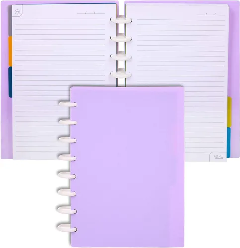 Miniatura 130 de Talia - Cuadernos de notas con tapas, planificador, personalizables, (Azul de Verano, Junior (5.5 pulgadas x 8.5 pulgadas)) Azul verano