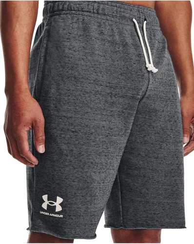 Miniatura 4 de Under Armour - Shorts Rival Terry de tela de toalla para hombre