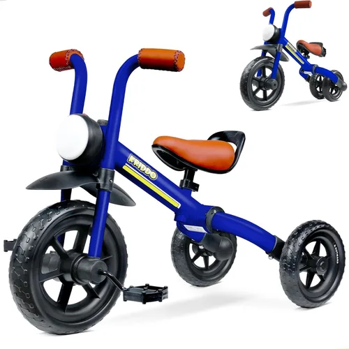 Miniatura 8 de KRIDDO Bicicleta de equilibrio 2 en 1 para niños y triciclo para niños de 2 a 5 años, bicicleta de equilibrio para niños pequeños con pedales