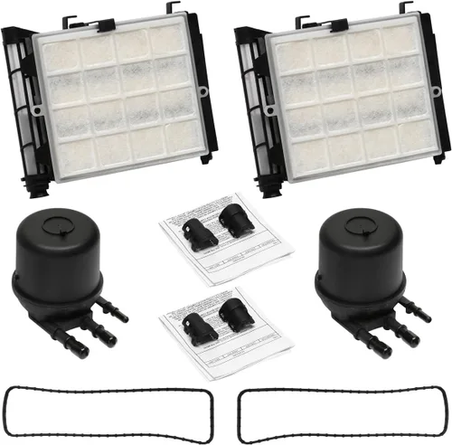 Miniatura 14 de Elemento de filtro de combustible Powerstroke 6.7, compatible con Ford F-250, F-350, F-450, F-550 Super Duty V8 de 2017-2023, reemplaza # FD-4624