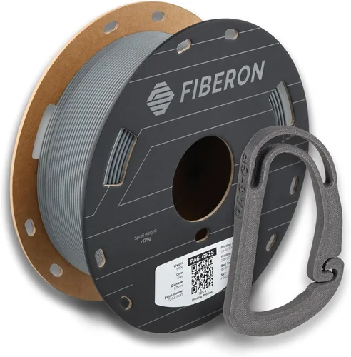 Miniatura 36 de Polymaker Fiberon PA612-ESD - Filamento para impresora 3D de 1.75 mm/17.6 oz, de nailon de fibra de carbono ESD-safe, resistente al calor a 302 °F