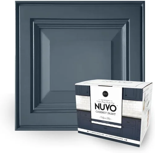 Giani Nuvo Kit Todo en Uno de Pintura para Gabinetes (Azul Oxford)