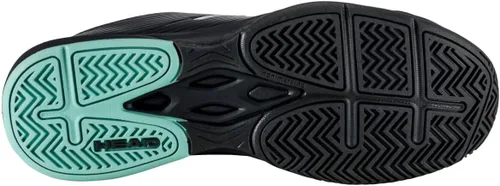 Miniatura 2 de HEAD Mens Revolt Court Tennis Shoes Black and Teal
