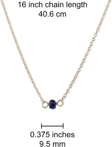 Miniatura 163 de Gargantilla de piedra natal – Regalo de cumpleaños, regalo para niña, mujer, amiga, hija, esposa, mamá, ella, joyas de piedras preciosas para uso