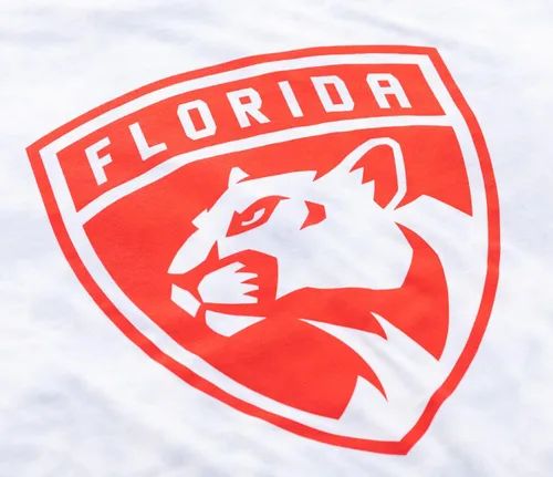 Miniatura 4 de Calhoun NHL - Camiseta de manga corta con hombros caídos y cuello redondo para mujer Florida Panthers