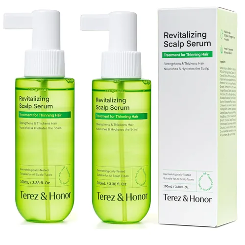 Sérum para el cuero cabelludo en aerosol para el crecimiento del cabello - Tratamiento vegano coreano para la pérdida de cabello, adelgazamiento y