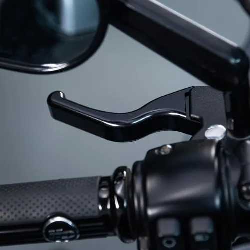 Miniatura 6 de Palancas cortas CNC de 3 dedos para Harley H-D Low Rider/Street Bob 2018-2024, motocicleta Softail, embrague de freno, palancas de control de mano