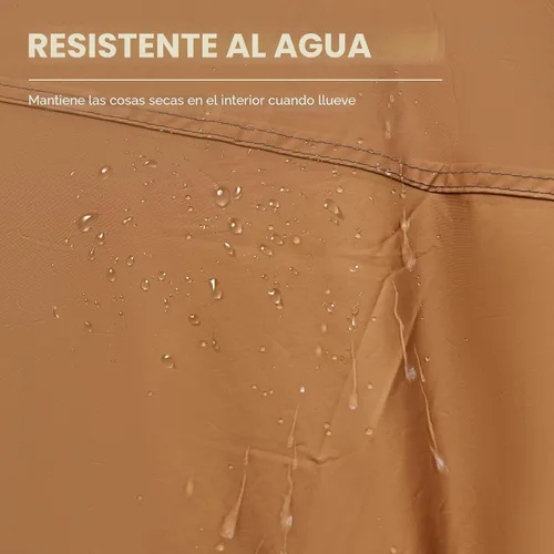 Miniatura 6 de EVER ADVANCED Tienda de campaña con diseño blackout para 10 personas, tienda de múltiples habitaciones para la familia, tiendas grandes con Naranja