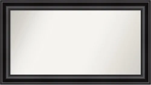 Miniatura 333 de Amanti Art Espejo personalizado, espejo de baño negro puente, espejo de pared o espejo de tocador de baño sobre el fregadero (26 x 26 pulgadas)