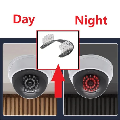 Miniatura 5 de Othmro 1 unids 22 LED IR iluminador para cámara de seguridad 45 grados IR Led placa redonda IR luz infrarroja iluminador tablero bombilla