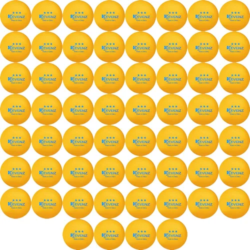 KEVENZ Pelotas de ping-pong de 3 estrellas, pelotas de tenis de mesa avanzadas de 1.57 pulgadas (40+mm), pelotas de ping-pong para exteriores e