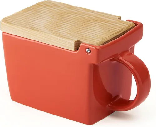 Miniatura 10 de Zero Japan Bee House - Caja de Sal Premium con Tapa Hinoki - Recipiente para Sal Marina y Especias - Elegante Contenedor para Encimera de Cocina