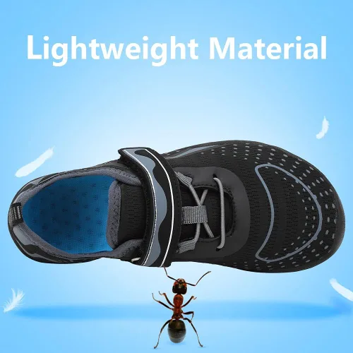 Miniatura 4 de Zapatos acuáticos para niños y niñas, suela ligera y cómoda, fácil de caminar, calzado acuático y deportivo antideslizante