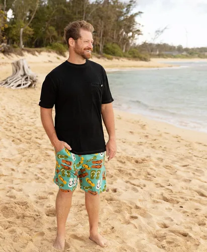 Miniatura 119 de Lazy One - Pantalones cortos de pijama para hombre, ropa de dormir