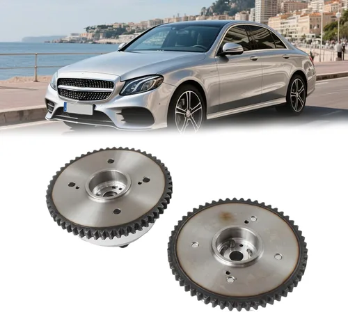 Miniatura 8 de Juego de piñones de sincronización VVT de admisión y escape 243502E001 243702E000 solo para motor NU de 1.8L emparejado con G4NB 0.315 in cigüeñal