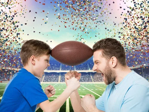Miniatura 5 de Telón de fondo de fútbol americano, telón de fondo de rugby, estadio de fútbol, fotografía de fondo, celebración deportiva, tema de fondo, fiestas