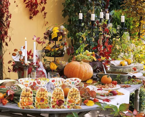 Miniatura 4 de ABTOLS 100 bolsas de celofán de Acción de Gracias, bolsas de celofán de otoño, calabaza, hojas de otoño, pavo, girasol, búho, bolsas de regalo