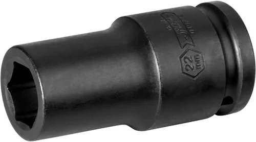 Miniatura 11 de Jetech - Llave de vaso de impacto profundo de 3/4 pulgadas con diseño de 6 puntos, aleación de acero cromo molibdeno tratada térmicamente, métrica