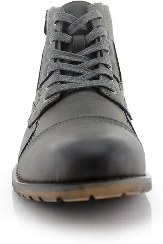 Miniatura 3 de Polar Fox Ronny MPX806037 - Botas de combate clásicas para motocicleta con cordones para hombre