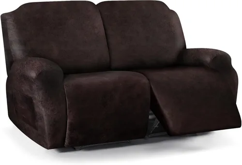 Miniatura 74 de molasofa Fundas de cuero para sillas reclinables, fundas para sillas reclinables grandes para silla reclinable, 4 piezas, fundas lavables que se