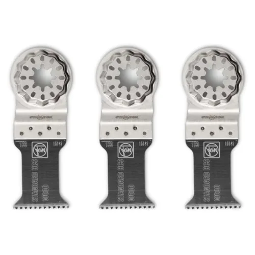 Miniatura 14 de Fein Starlock Plus 63502161260 - Hoja de sierra de larga duración con corte E, corte de precisión para madera, paneles de yeso y plásticos