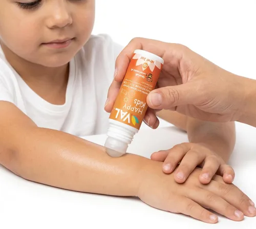 Miniatura 2 de VAL Roll-On de magnesio para niños Cloruro de magnesio Zechstein suave Relajación para el día y la hora de dormir Apoyo para la calma