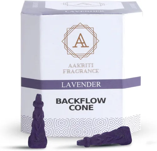 Miniatura 11 de Conos de cascada de incienso natural de flujo de retorno, forma única para incienso de reflujo, para oración, meditación, relajación (25 piezas)