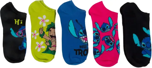 Miniatura 4 de Disney Paquete de 5 calcetines Lilo Stitch para mujer