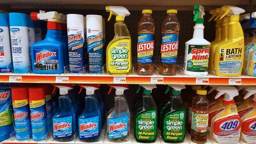 Miniatura 8 de Separadores de estantes ajustables para góndola, organizador de artículos retráctiles para estantes de 14 a 22 pulgadas de profundidad, paquete de 10