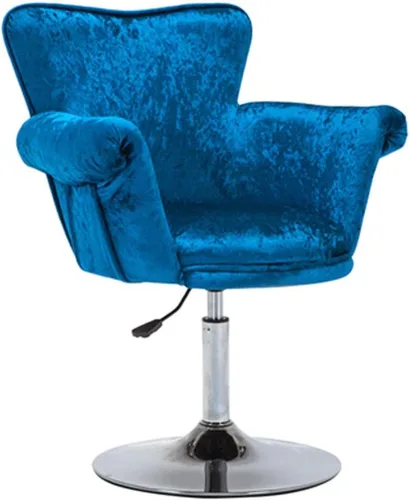 YYDS Silla Sweet Gaming con reposabrazos fijo, silla de computadora para dormitorio y sala de estar, silla giratoria para oficina y deportes Azul
