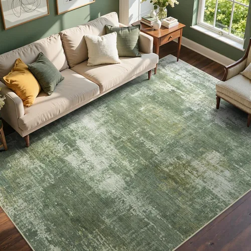Miniatura 16 de Alfombra de pasillo lavable de 2 x 6 pies, antideslizante, de pelo bajo, alfombra de área de cocina, alfombra suave y larga para entrada, alfombra