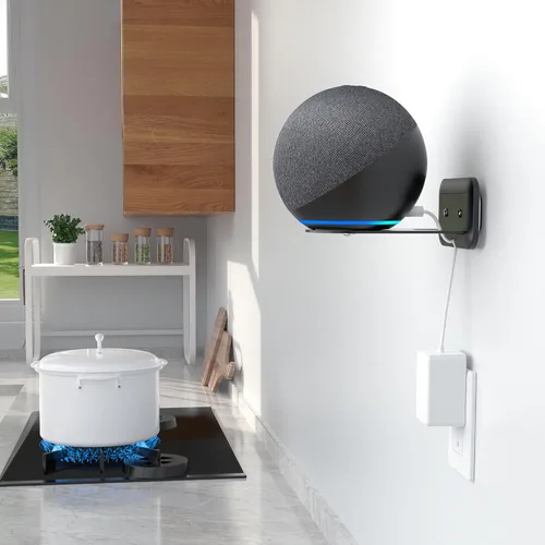 Miniatura 8 de HomeMount Soporte de pared ajustable para altavoz Sonos Era 100, soporte de estudio de metal que ahorra espacio con gestión de cables para ocultar