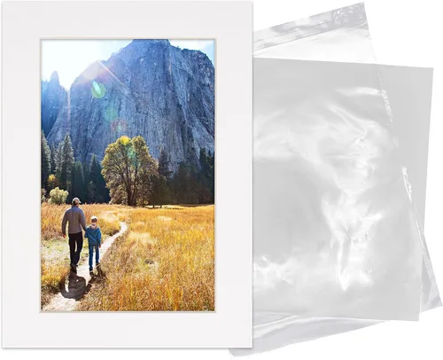 Miniatura 306 de 8.5x11 Mat for 11x14 Frame - Precut Mat Board Acid-Free Brown 8.5x11 Photo Matte Made to Fit a 11x14 Picture Frame, Premium Matboard for Family