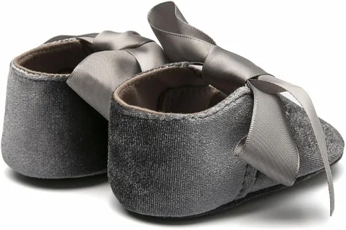 Miniatura 5 de HONEY$HOMEY Mocasines de suela suave con borla Bowknots Cuna Prewalker Niño Princesa Zapatos