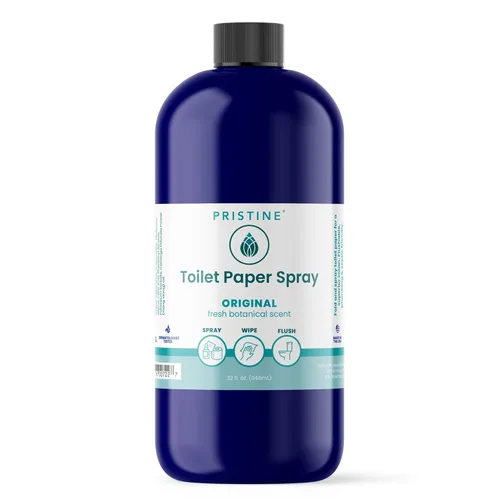 Miniatura 11 de PRISTINE Spray de Papel Higiénico en Lugar de Toallitas y Bidés - Como Alternativa de Espuma y Alternativas de Gel a las Toallitas, es un Sustituto
