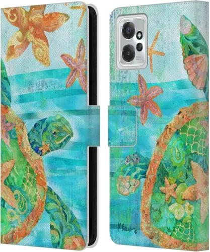 Miniatura 10 de Head Case Designs Officially Licensed Paul Brent Agate Mermaid Coastal Leather Book Wallet Case Cover Compatible with Motorola Moto G Power (2023)