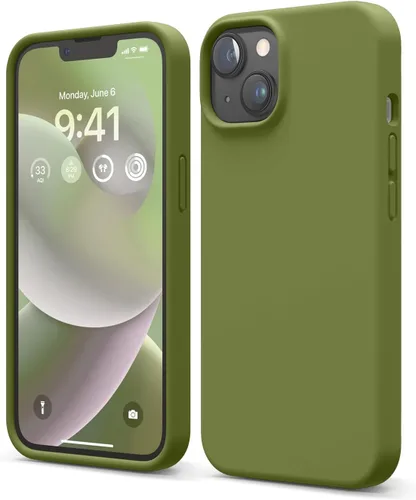 Miniatura 8 de elago Compatible con Funda para iPhone 14, Funda de Silicona Líquida, Cubierta Protectora de Cuerpo Completo, Resistente a Golpes, Diseño Delgado