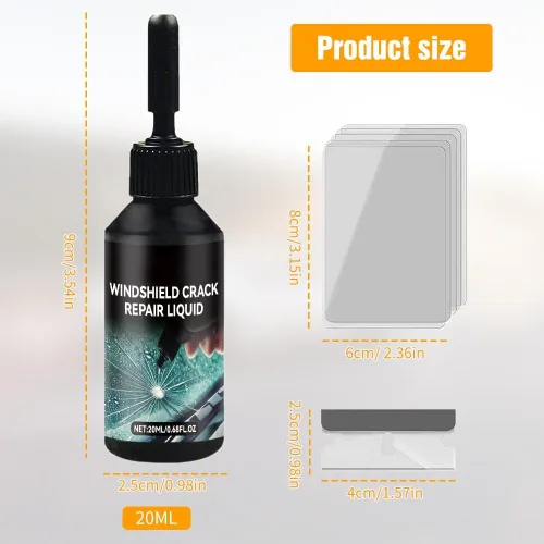 Miniatura 2 de Kit de reparación de grietas para parabrisas, kit de reparación de cristales desaparecidos 2026, kit de reparación de parabrisas premium para chips