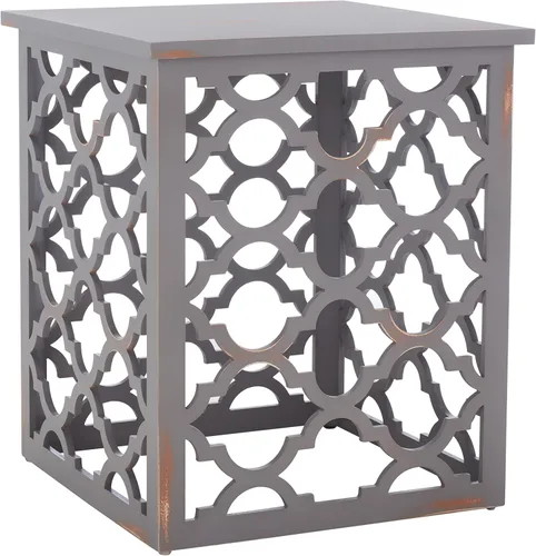 Miniatura 7 de Safavieh Home Collection AMH1507 - Mesa auxiliar, color negro