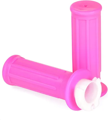 Miniatura 5 de Empuñadura PW50, empuñaduras de tubo del acelerador para Yamaha PW50 PY50 Peewee 50CC Kid Bikes Rosado