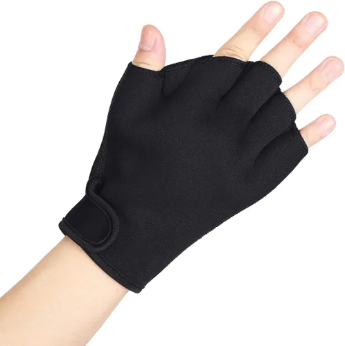 Miniatura 6 de 1 Pair Swimming Gloves Aquatic Swim Training Gloves Neoprene Webbed Gloves Fitness Water Resistance Glove for Men Women Children Unisex