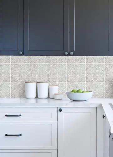 Miniatura 8 de Wall Pops WPBS4648 Dawson - Calcomanías de pared, color gris